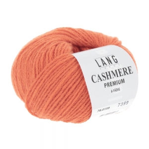 Lang Yarns Cashmere Premium - Pelote de 25 gr - Coloris 0159 Orange