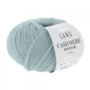 Lang Yarns Cashmere Premium - Pelote de 25 gr - Coloris 0172 Menthe Foncé