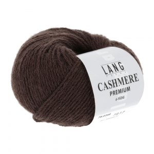 Lang Yarns Cashmere Premium - Pelote de 25 gr - Coloris 0268 Marron