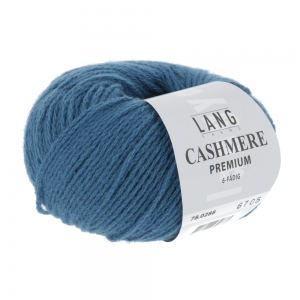 Lang Yarns Cashmere Premium - Pelote de 25 gr - Coloris 0288 Pacifique