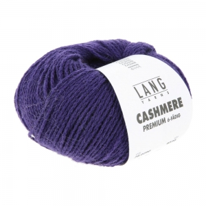 Lang Yarns Cashmere Premium - Pelote de 25 gr - Coloris 0290 Violet Royal