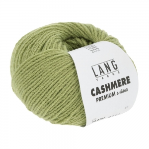 Lang Yarns Cashmere Premium - Pelote de 25 gr - Coloris 0297 Olive Clair