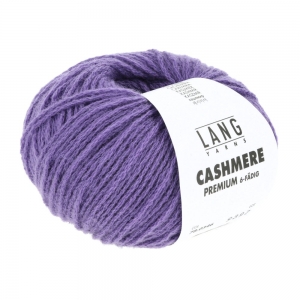 Lang Yarns Cashmere Premium - Pelote de 25 gr - Coloris 0346 Lilas Foncé