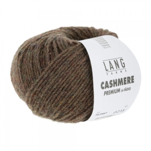 Lang Yarns Cashmere Premium - Pelote de 25 gr - Coloris 0467 Marron Chante Clair
