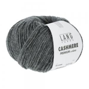 Lang Yarns Cashmere Premium - Pelote de 25 gr - Coloris 0488 Pétrole Chante Clair