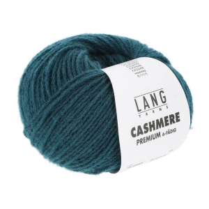 Lang Yarns Cashmere Premium - Pelote de 25 gr - Coloris 0588 Pétrole