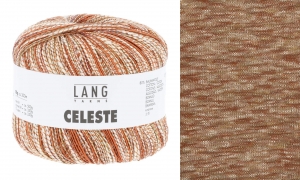 Lang Yarns Celeste - Pelote de 50 gr - Coloris 0015 Cognac