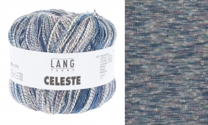 Lang Yarns Celeste - Pelote de 50 gr - Coloris 0034 Bleu