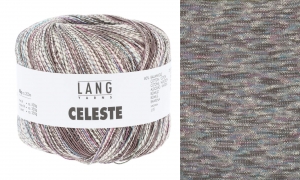 Lang Yarns Celeste - Pelote de 50 gr - Coloris 0048 Prune
