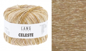 Lang Yarns Celeste - Pelote de 50 gr - Coloris 0050 Or