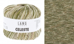 Lang Yarns Celeste - Pelote de 50 gr - Coloris 0097 Olive