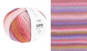 Lang Yarns Cloud - Pelote de 100 gr - Coloris 0003 Rose