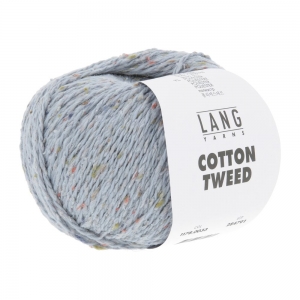 Lang Yarns Cotton Tweed - Pelote de 50 gr - Coloris 0033 Jeans Clair
