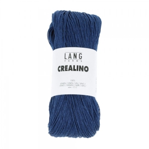 Lang Yarns Crealino - Pelote de 50 gr - Coloris 0010 Bleu