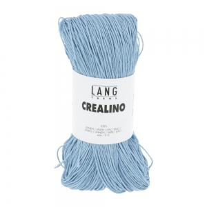 Lang Yarns Crealino - Pelote de 50 gr - Coloris 0020 Bleu Clair