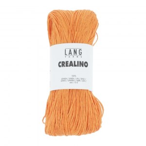 Lang Yarns Crealino - Pelote de 50 gr - Coloris 0028 Mandarine