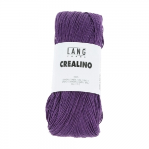 Lang Yarns Crealino - Pelote de 50 gr - Coloris 0046 Lilas Foncé