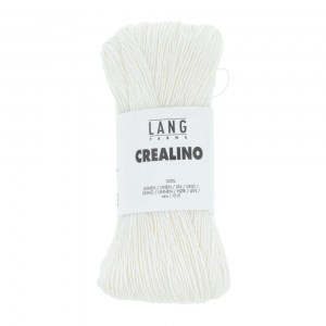 Lang Yarns Crealino - Pelote de 50 gr - Coloris 0094 Ecru