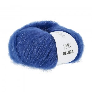 Lang Yarns Delizia - Pelote de 50 gr - Coloris 0006 Royal