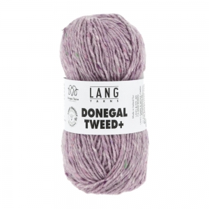 Lang Yarns Donegal Tweed+ - Pelote de 50 gr - Coloris 0048 Vieuxrose