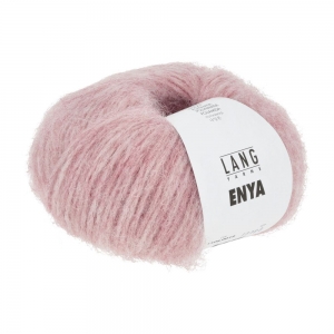 Lang Yarns Enya - Pelote de 50 gr - Coloris 0019 Rosé