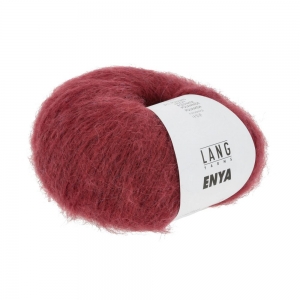 Lang Yarns Enya - Pelote de 50 gr - Coloris 0060 Rouge