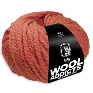 WoolAddicts by Lang Yarns - Fire - Pelote de 100 gr - Coloris 0075