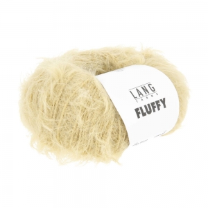 Lang Yarns Fluffy - Pelote de 50 gr - Coloris 0012 Jaune Baby