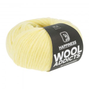 WoolAddicts by Lang Yarns Happiness - Pelote de 50 gr - Coloris 0013 Citron