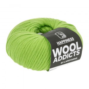 WoolAddicts by Lang Yarns Happiness - Pelote de 50 gr - Coloris 0044 Lime