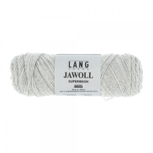 Lang Yarns Jawoll - Pelote de 50 gr - Coloris 0023 Gris Clair Mélangé