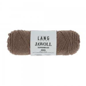 Lang Yarns Jawoll - Pelote de 50 gr - Coloris 0095 Marron