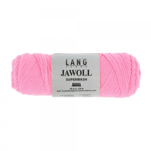 Lang Yarns Jawoll - Pelote de 50 gr - Coloris 0385 Pink Neon