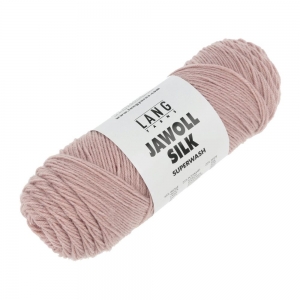 Lang Yarns Jawoll Silk - Pelote de 50 gr - Coloris 0119 Rose