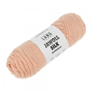 Lang Yarns Jawoll Silk - Pelote de 50 gr - Coloris 0128 Saumon