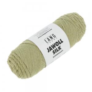 Lang Yarns Jawoll Silk - Pelote de 50 gr - Coloris 0197 Olive