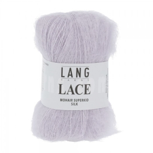 Lang Yarns Lace - Pelote de 25 gr - Coloris 0007 Lilas