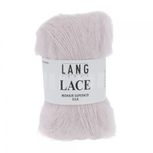 Lang Yarns Lace - Pelote de 25 gr - Coloris 0009 Rose