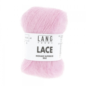 Lang Yarns Lace - Pelote de 25 gr - Coloris 0019 Orchidée