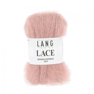 Lang Yarns Lace - Pelote de 25 gr - Coloris 0028 Saumon