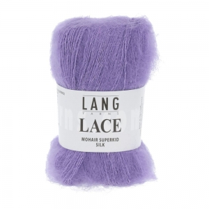 Lang Yarns Lace - Pelote de 25 gr - Coloris 0046 Violet