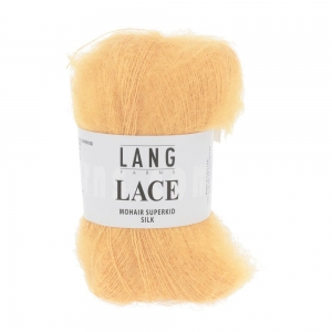 Lang Yarns Lace - Pelote de 25 gr - Coloris 0059 Orange
