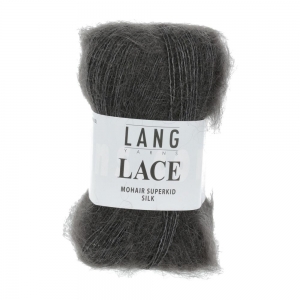 Lang Yarns Lace - Pelote de 25 gr - Coloris 0070 Anthracite