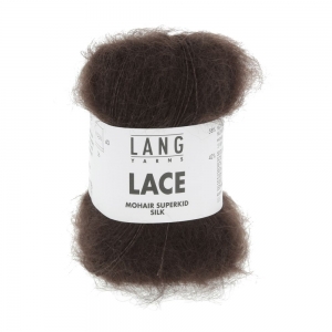 Lang Yarns Lace - Pelote de 25 gr - Coloris 0268 Espresso