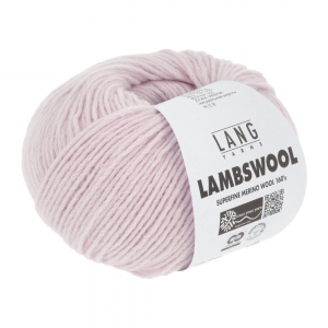 Lang Yarns Lambswool - Pelote de 50 gr - Coloris 0009 Rose