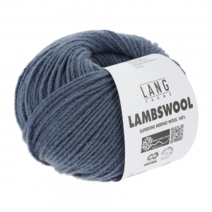Lang Yarns Lambswool - Pelote de 50 gr - Coloris 0034 Jeans