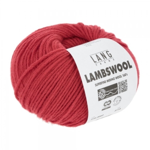 Lang Yarns Lambswool - Pelote de 50 gr - Coloris 0060 Rouge