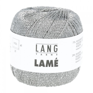 Lang Yarns Lamé 38 - Pelote de 25 gr - Coloris 0021 Argent