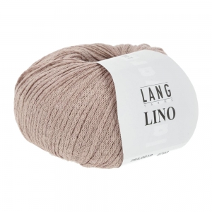 Lang Yarns Lino - Pelote de 50 gr - Coloris 0019 Quartz Rose