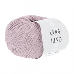 Lang Yarns Lino - Pelote de 50 gr - Coloris 0048 Vieuxrose Clair